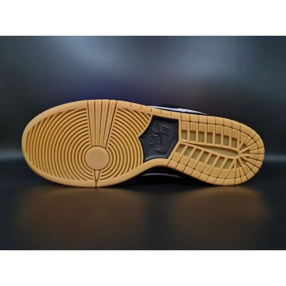 Nike Dunk Low Pro SB Black White Gum. SIZE 11 - HF3704-003